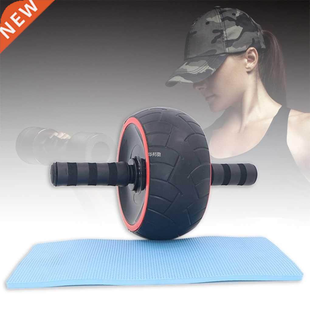 Abdominal Muscle Fitness Wheel Roller Portable Anti-slip Ab - 实物图