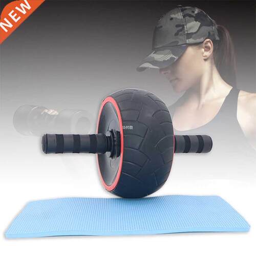 Abdominal Muscle Fitness Wheel Roller Portable Anti-slip Ab