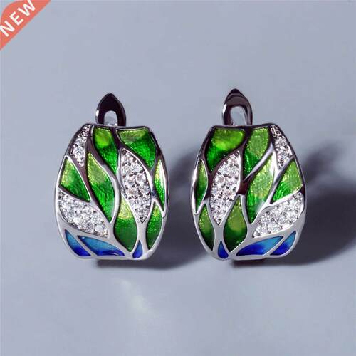 2021 NewSilver Earrings For Women Genuine 925 Sterling Silve