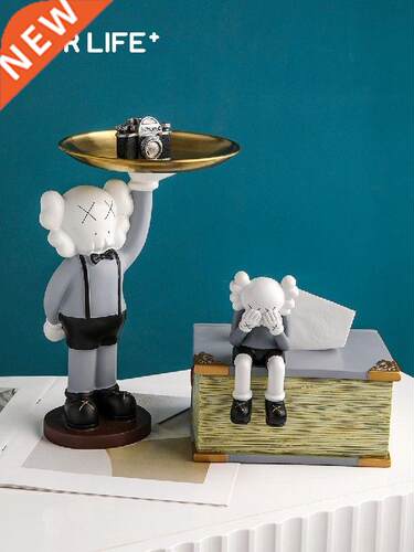 Doll Series Tissue Box Decoration Tray Key Storage Wine