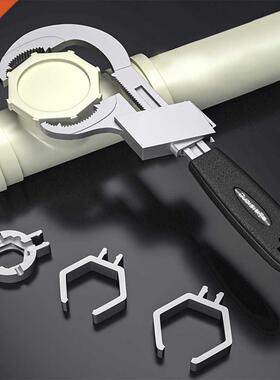 Multi-function Short Handle Universal Wrench Lge Opening E