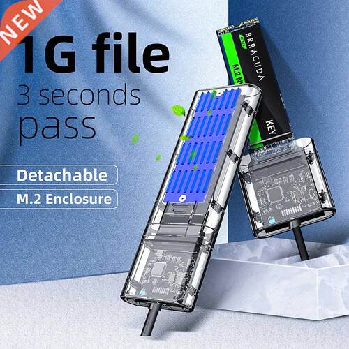 M2 SSD Box SATA Chassis M.2 To USB.1 Type-C SSD Adapter For