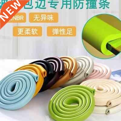 Baby table bubble wrap angle of a U-aped glass edging tabl