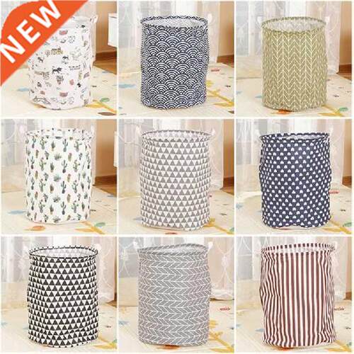 Household Foldable Drty Clothes Storage Basket Fabrc