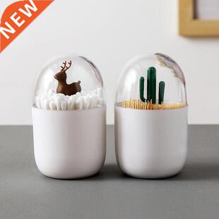 Toothpick Box Home Cotton Swab Box Toothpick Storage Box Org