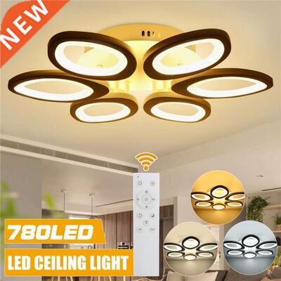 300W 780led Post Modern LED Ceiling Lights Remote control fo