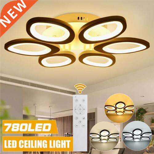 300W 780led Post Modern LED Ceiling Lights Remote control fo