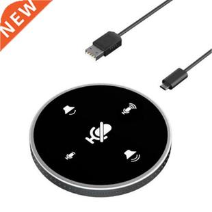 USB Conference Microphone,Omnidirectional PC Computer Conden