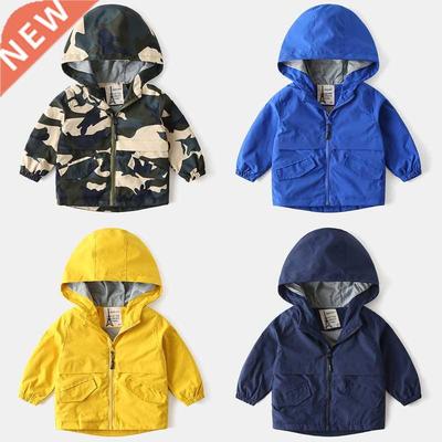 Children Jackets Autumn Spring Kids Outerwear Coats Cute Sol