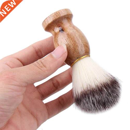 Men Shaving Beard Brush Badger Hair Shave Wooden Handle Faci