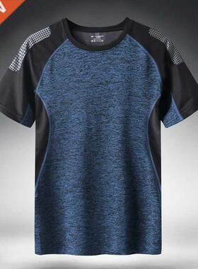 Quick Dry Sport T Shirt Men 2022 Short Sleeves Summer Casual