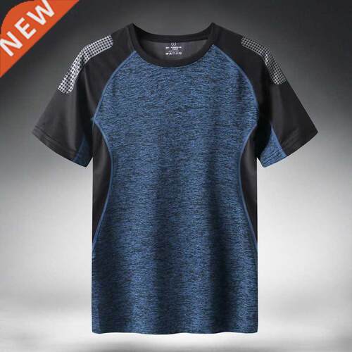 Quick Dry Sport T Shirt Men 2022 Short Sleeves Summer Casual