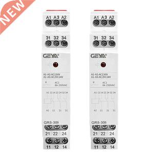 GEYA 2X SPDT Intermediate Relay Auxiliary Relay AC20V or A