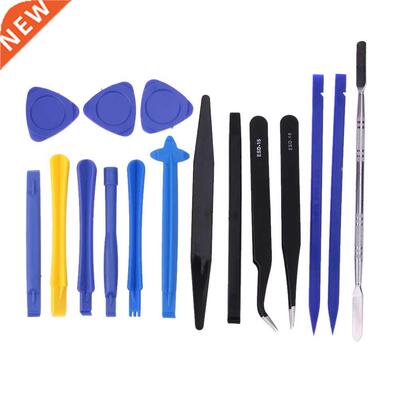 16pcs Laptop Reparate Tool Kt Crowbar Pncet Spudger Pry O