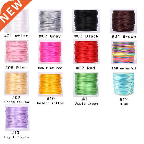 1pcs 1.5mm 55meter/roll nylon rope for Pacifier chain Acce