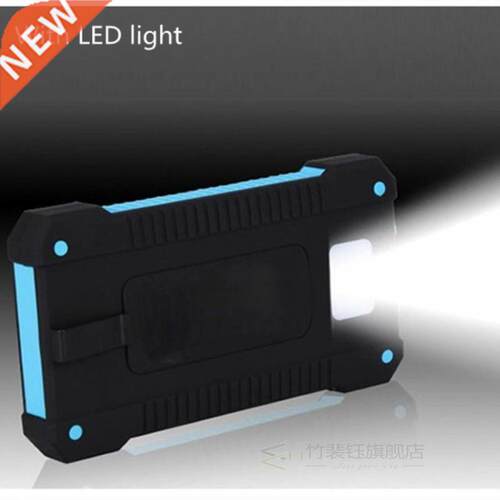 Solar Power Bank Waterproof 50000mAh Solar Charger USB Ports