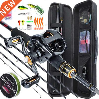 Sougayilang-ca a de pescar de carbono de 1,8 m, 2,1 m, Kit c