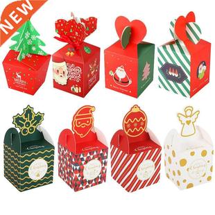 Christmas paper Kids Candy Box Bag Navidad 2022 New year chr