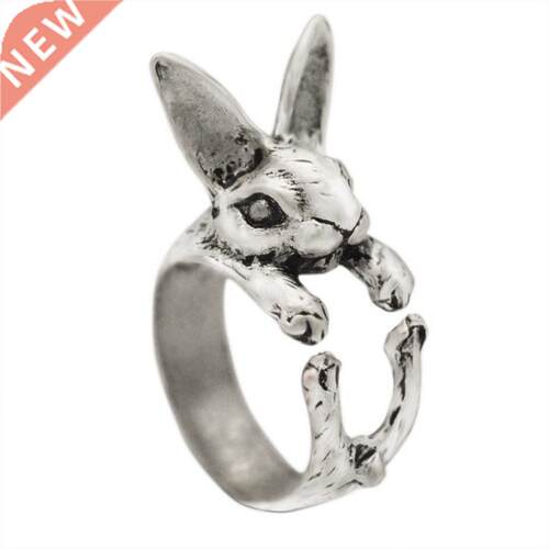 Vintage Chic Rabbit Animal Knuckle Rings for Women Girls Cha