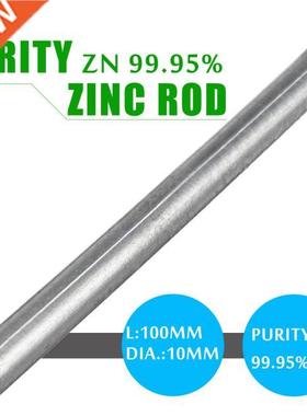 99.95% Zinc Zn Rods 0.4x 4 Purity Anode Electroplating S