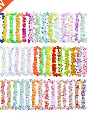 50pcs/pack Artificial Flowers Leis Ornaments Colorful