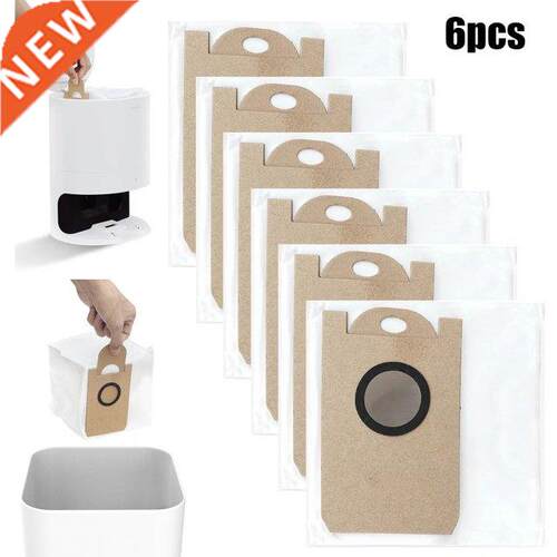 6 Pack Vacuum Cleaner Dust Bags For Lenovo T1 Pro Robot Vacu