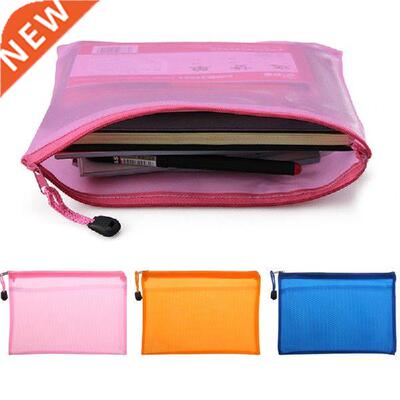 1pc Folder for documents Capacity A5 Zipper File Pocket