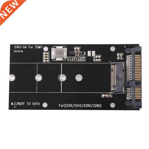 B Key M.2 NGFF SSD To 2.5in SATA Converter Adapter Card 22