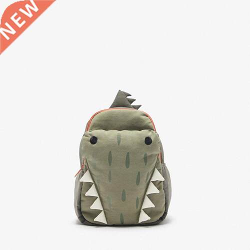 School Bag Boys And Girls of New cute three-dimensional gree
