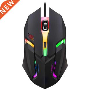 Ergonomic Wired Gaming Mouse Optical Computer Mouse for PC L