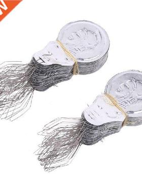 100pcs Bow Wire Loop Needle Threader Stitch Insertion Hand