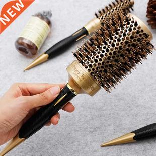Ionic Curling Hair Brush Barber Comb Rolling Comb Hairstylin