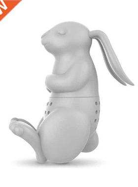 Cute Rabbit Silicone Tea Maker Bunny Tea Infuser Filter