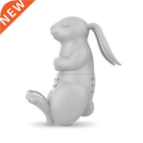 Cute Rabbit Silicone Tea Maker Bunny Tea Infuser Filter