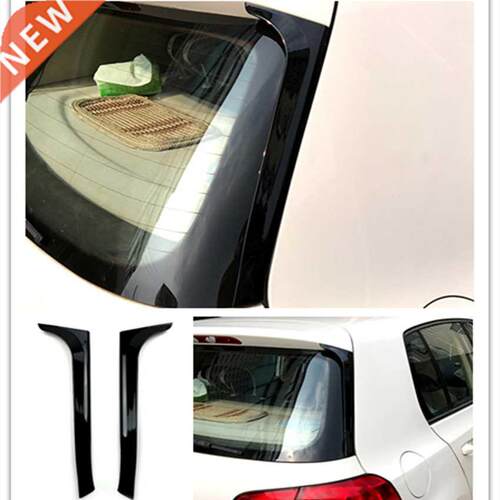 For VW Golf 6 MK6 GTI GTR GTD 2008-2013 Glossy Black ABS Rea