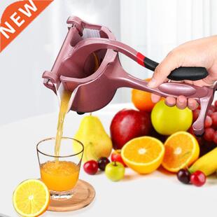 Manual Juice Squeezer Aluminum Alloy Hand Pressure Juicer Po
