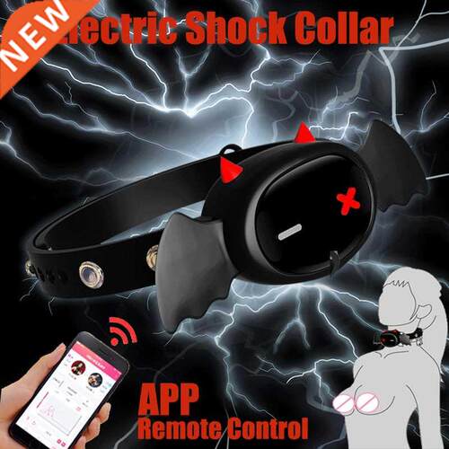 Electric ock Collar APP Remote Control Restraint Dog Slave