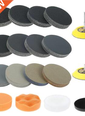 Wet Dry Sandpaper Sanding Disc 400-10000 Grit Hook Loop Sand