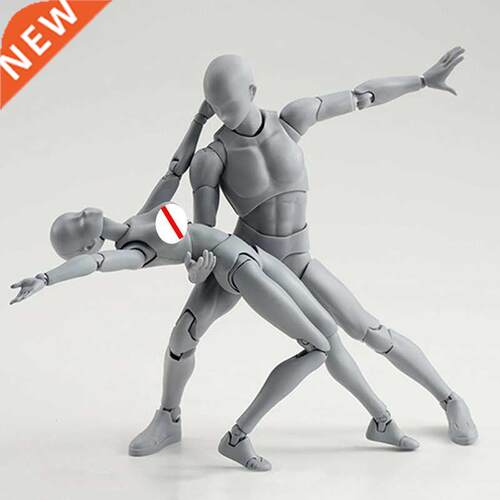 14cm Artist Art Painting Anime Figure Sketch Draw Male Femal