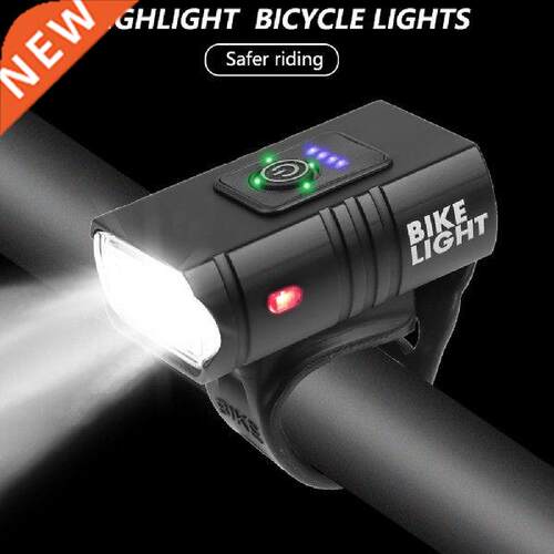 T6 LED Bicycle Light 10W 800LM USB Rechargeable Power