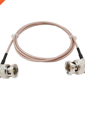 L Shape NC Male to NC Male Plug 75Ohm Right Angle RG179 Co