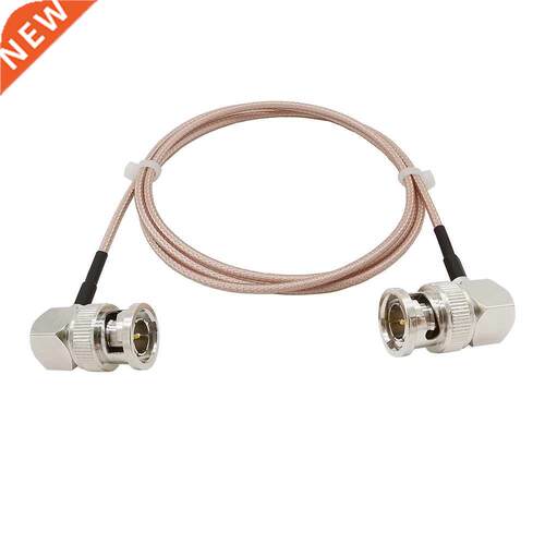 L Shape NC Male to NC Male Plug 75Ohm Right Angle RG179 Co