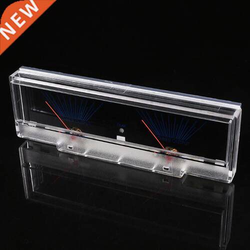 Power Amplifier Panel Dual Analog VU Meter Audio Level dB Me