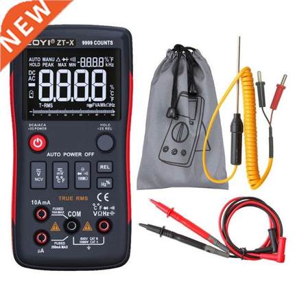 ZOYI ZT-X True-RMS Digital Multimeter Button 9999 Counts V