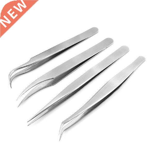 1pc Professional Stainless Eyebrow Tweezer D Volume