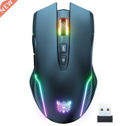 ONIKUMA 2.4G Wireless Gaming Mouse RGB Backlit E-sports Mous