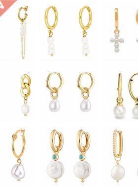 ROXI  Sterling Silver Pearls Earrings For Women Wedding F