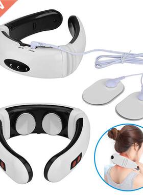 Electric Pulse Back and Neck Massager Far Infrared Heating P