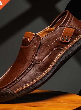 Men's Casual Shoes Handmade Mens Style Shoes Comfortable Lac