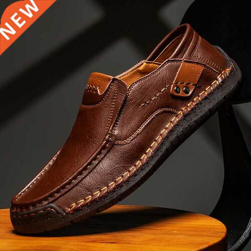 Men's Casual Shoes Handmade Mens Style Shoes Comfortable Lac